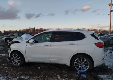 2020 Buick Envision Awd Essence from USA, damaged, VIN LRBFX2SA9LD198533